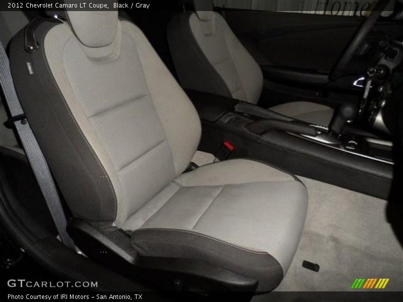 Black / Gray 2012 Chevrolet Camaro LT Coupe