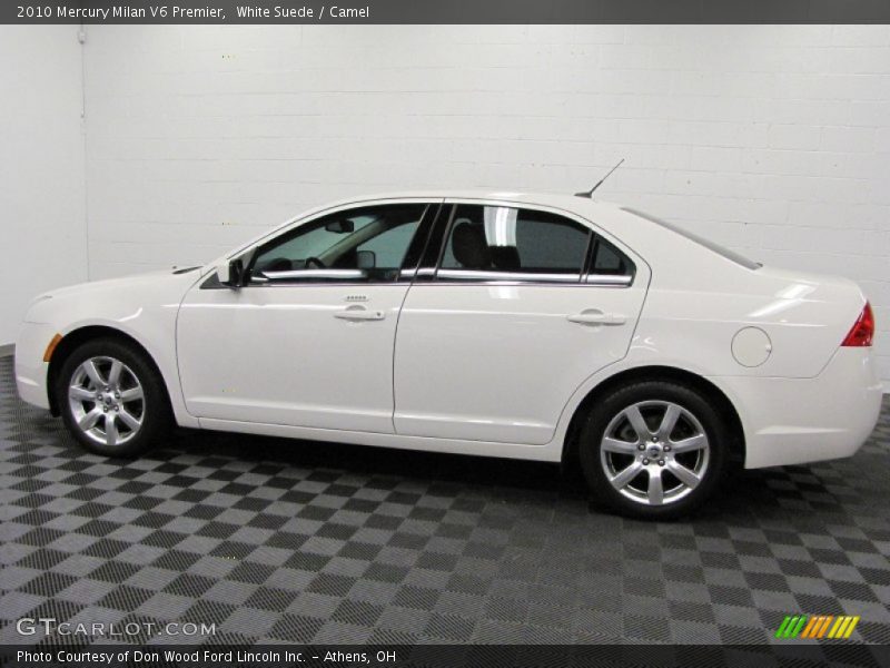 White Suede / Camel 2010 Mercury Milan V6 Premier