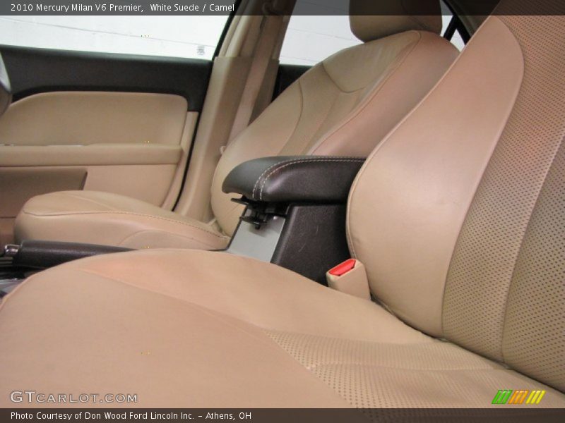 White Suede / Camel 2010 Mercury Milan V6 Premier