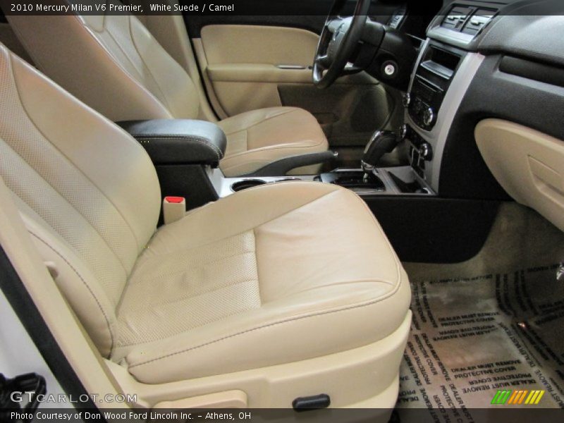 White Suede / Camel 2010 Mercury Milan V6 Premier