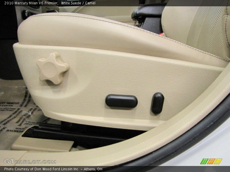 White Suede / Camel 2010 Mercury Milan V6 Premier