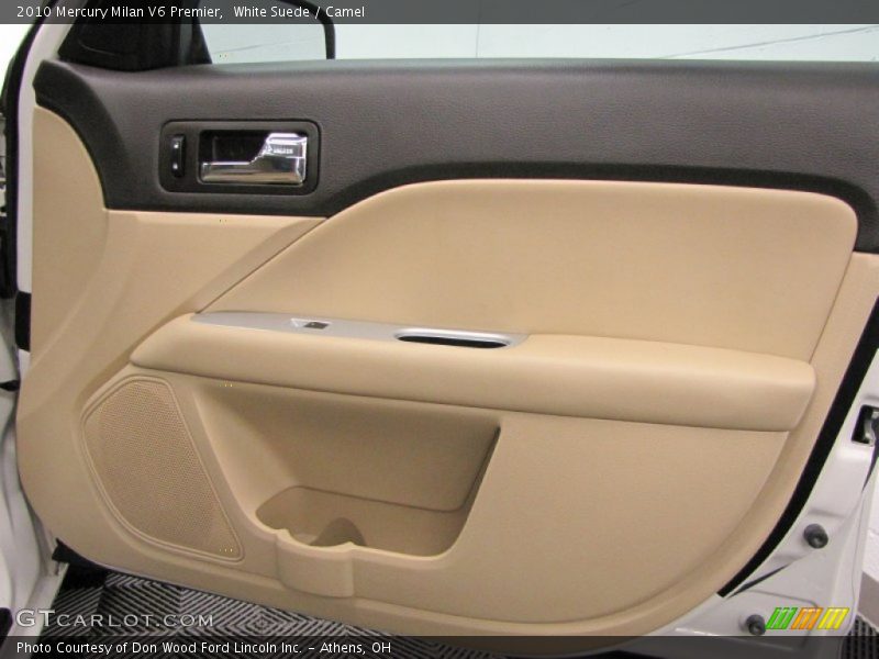White Suede / Camel 2010 Mercury Milan V6 Premier