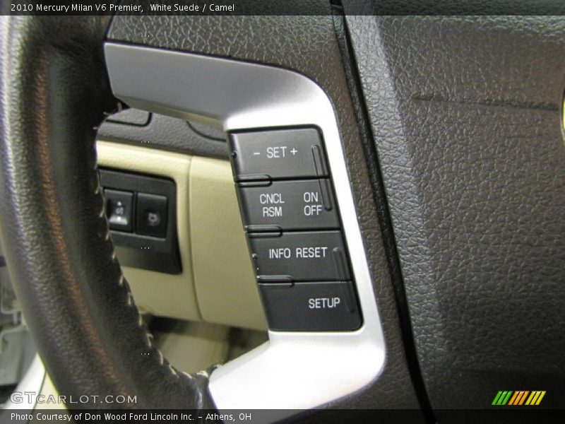White Suede / Camel 2010 Mercury Milan V6 Premier