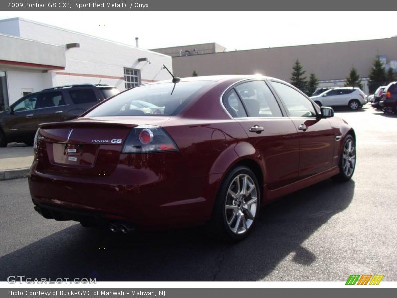 Sport Red Metallic / Onyx 2009 Pontiac G8 GXP