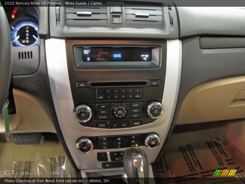 White Suede / Camel 2010 Mercury Milan V6 Premier