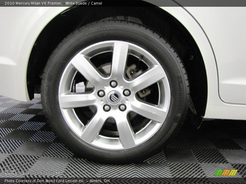 White Suede / Camel 2010 Mercury Milan V6 Premier