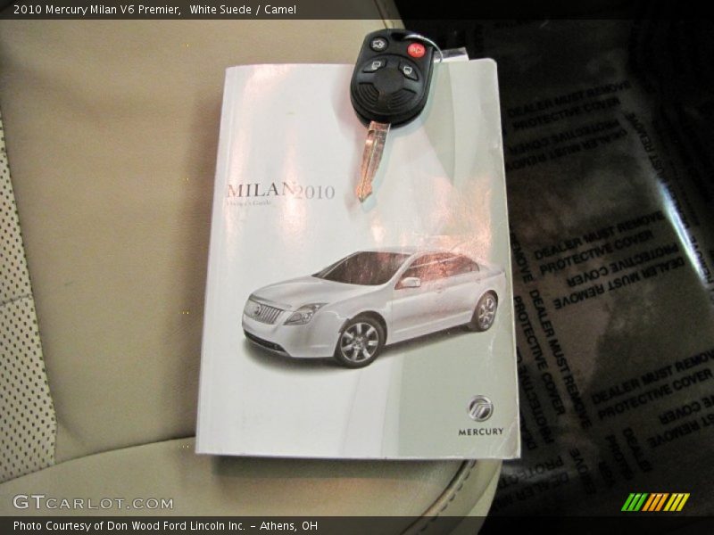 White Suede / Camel 2010 Mercury Milan V6 Premier