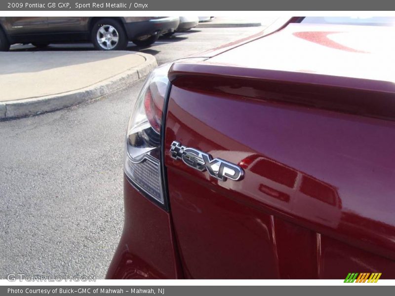 Sport Red Metallic / Onyx 2009 Pontiac G8 GXP