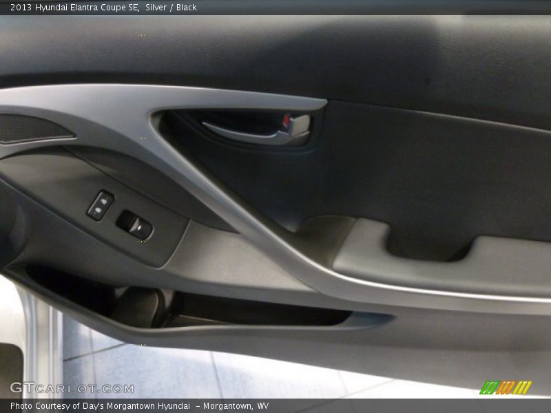 Silver / Black 2013 Hyundai Elantra Coupe SE