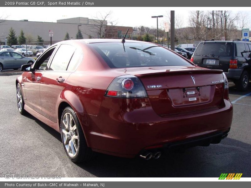 Sport Red Metallic / Onyx 2009 Pontiac G8 GXP