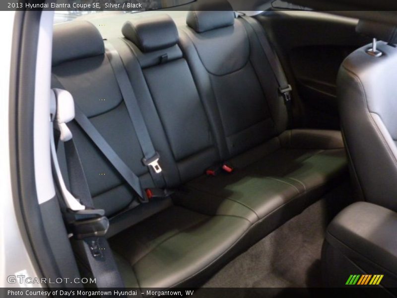Silver / Black 2013 Hyundai Elantra Coupe SE