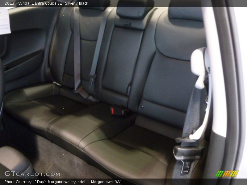 Silver / Black 2013 Hyundai Elantra Coupe SE