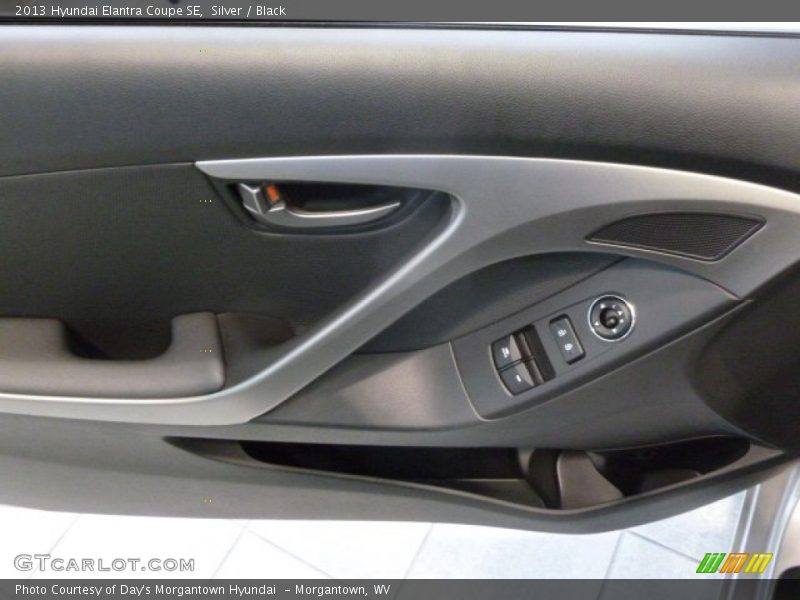Silver / Black 2013 Hyundai Elantra Coupe SE