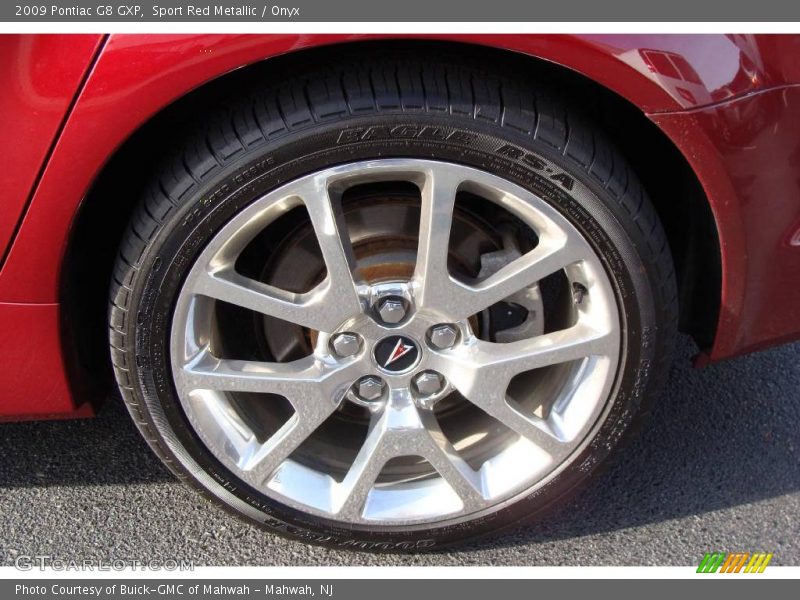 Sport Red Metallic / Onyx 2009 Pontiac G8 GXP