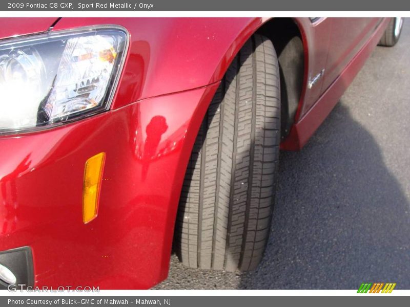 Sport Red Metallic / Onyx 2009 Pontiac G8 GXP