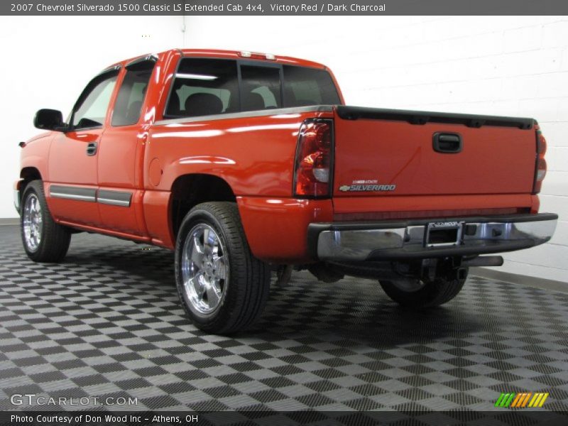  2007 Silverado 1500 Classic LS Extended Cab 4x4 Victory Red