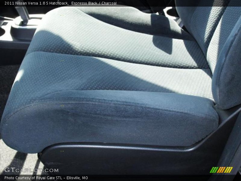Espresso Black / Charcoal 2011 Nissan Versa 1.8 S Hatchback