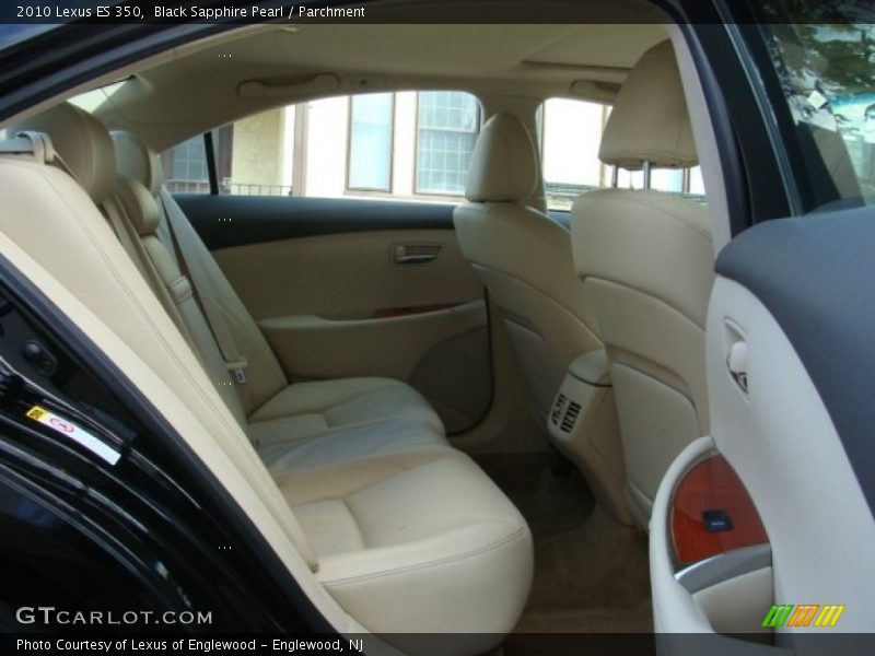 Black Sapphire Pearl / Parchment 2010 Lexus ES 350
