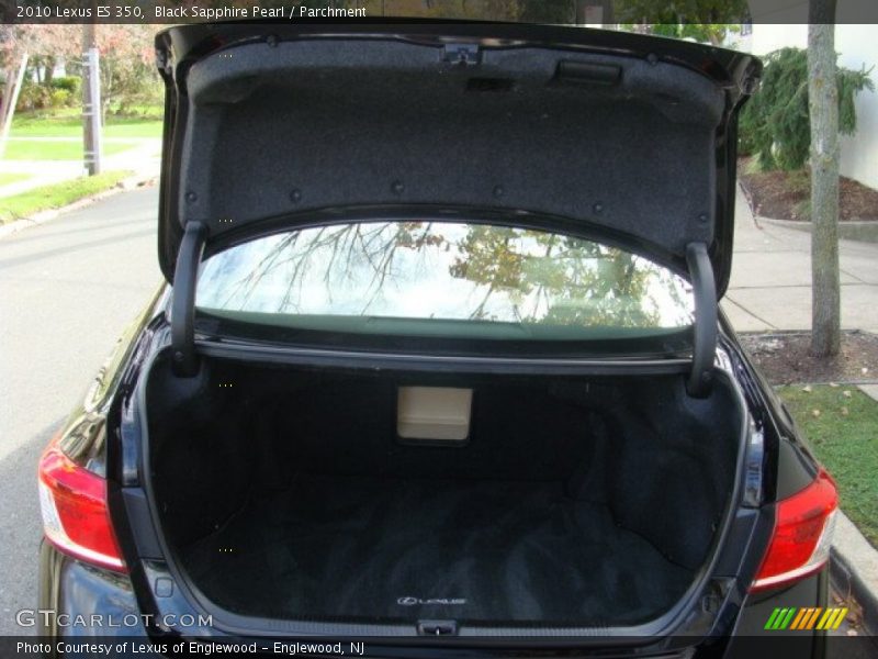 Black Sapphire Pearl / Parchment 2010 Lexus ES 350