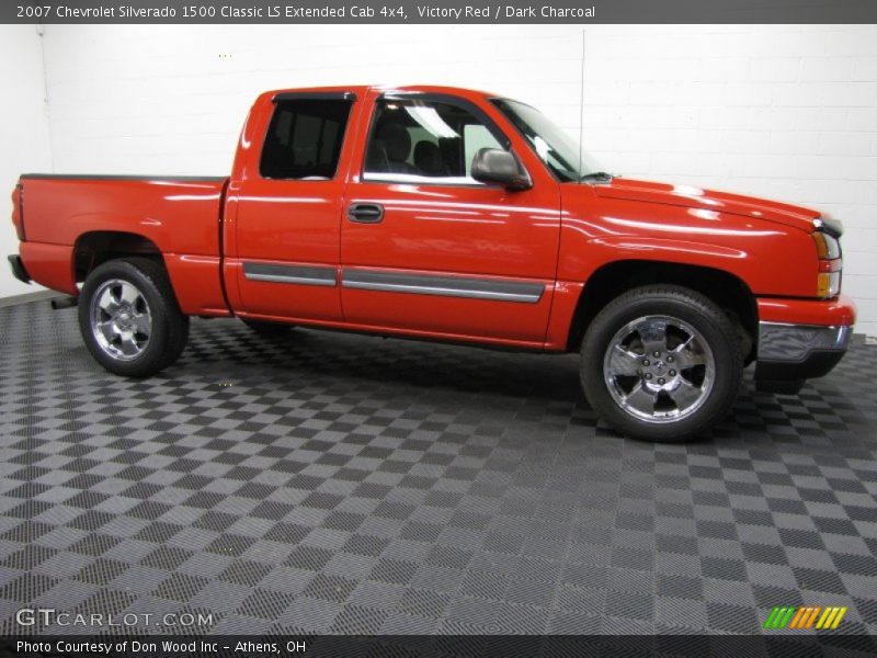  2007 Silverado 1500 Classic LS Extended Cab 4x4 Victory Red