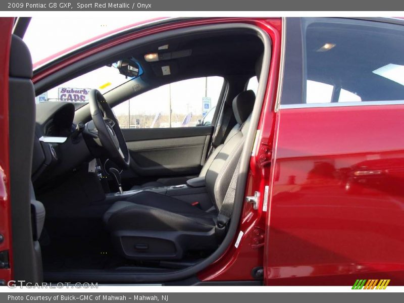 Sport Red Metallic / Onyx 2009 Pontiac G8 GXP