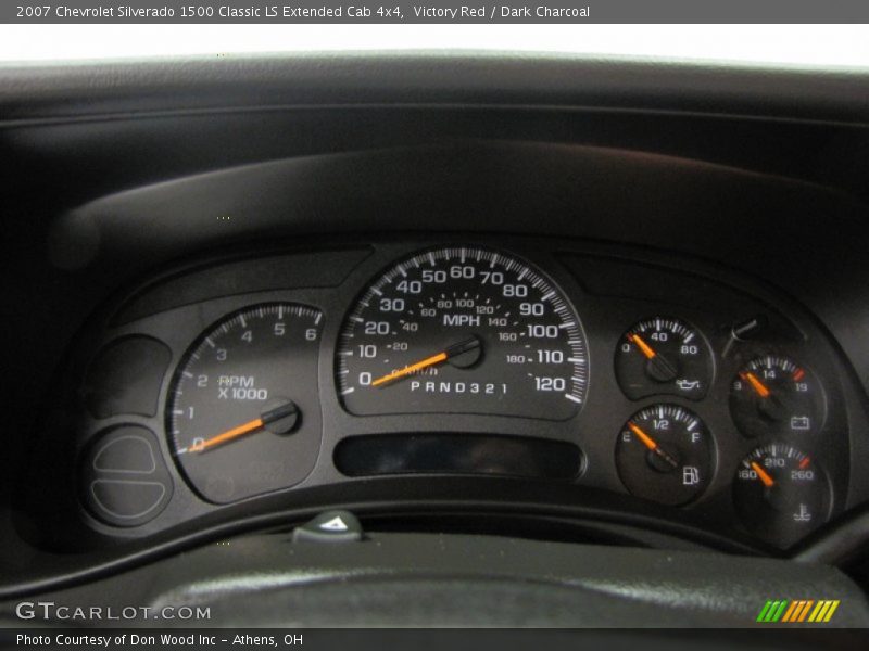  2007 Silverado 1500 Classic LS Extended Cab 4x4 Classic LS Extended Cab 4x4 Gauges