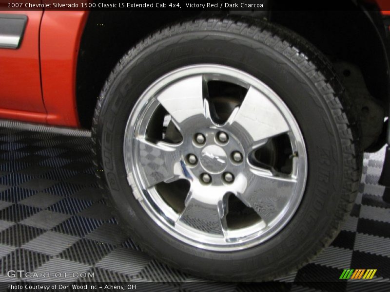  2007 Silverado 1500 Classic LS Extended Cab 4x4 Wheel
