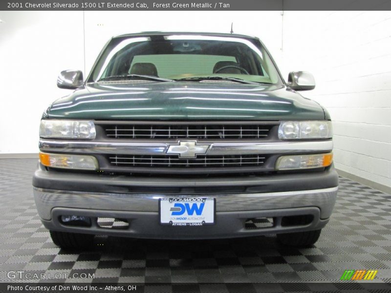 Forest Green Metallic / Tan 2001 Chevrolet Silverado 1500 LT Extended Cab