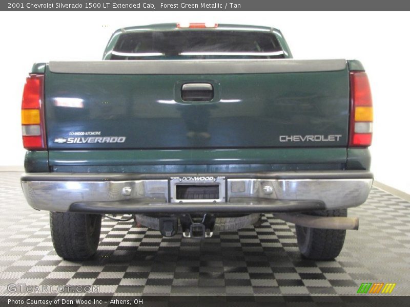 Forest Green Metallic / Tan 2001 Chevrolet Silverado 1500 LT Extended Cab