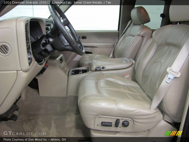Forest Green Metallic / Tan 2001 Chevrolet Silverado 1500 LT Extended Cab