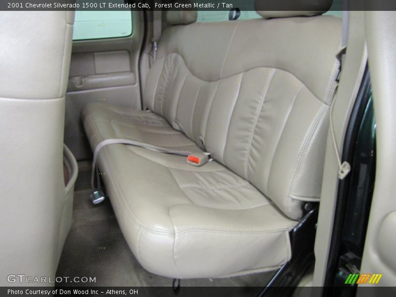 Forest Green Metallic / Tan 2001 Chevrolet Silverado 1500 LT Extended Cab