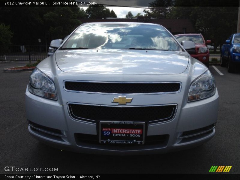 Silver Ice Metallic / Ebony 2012 Chevrolet Malibu LT