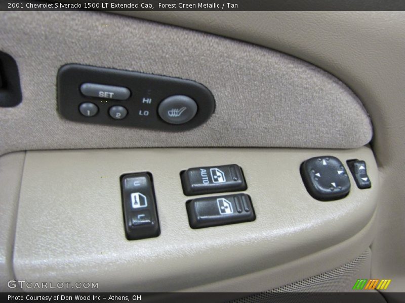 Forest Green Metallic / Tan 2001 Chevrolet Silverado 1500 LT Extended Cab