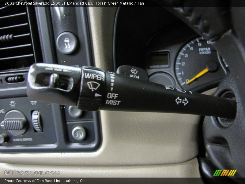 Forest Green Metallic / Tan 2001 Chevrolet Silverado 1500 LT Extended Cab