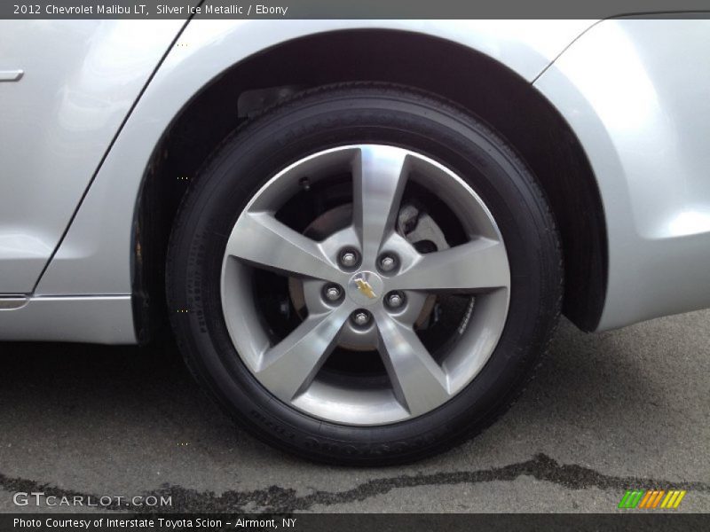 Silver Ice Metallic / Ebony 2012 Chevrolet Malibu LT