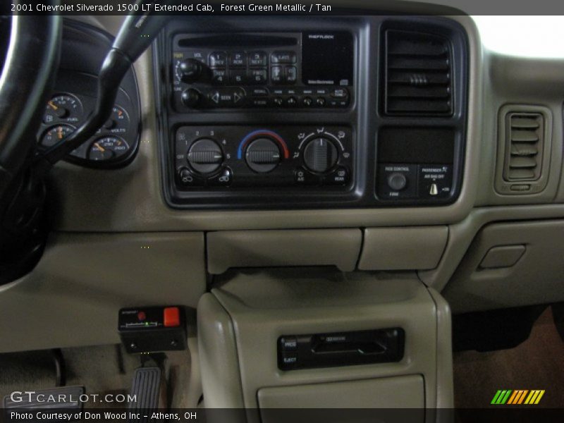 Forest Green Metallic / Tan 2001 Chevrolet Silverado 1500 LT Extended Cab