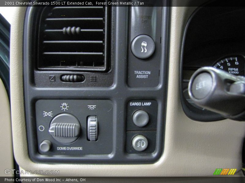 Forest Green Metallic / Tan 2001 Chevrolet Silverado 1500 LT Extended Cab