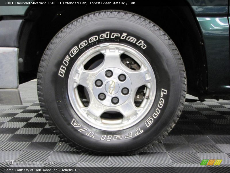 Forest Green Metallic / Tan 2001 Chevrolet Silverado 1500 LT Extended Cab