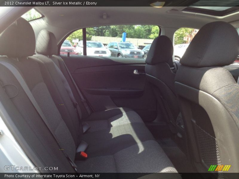 Silver Ice Metallic / Ebony 2012 Chevrolet Malibu LT
