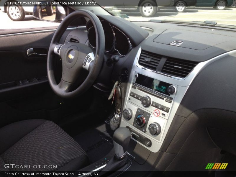 Silver Ice Metallic / Ebony 2012 Chevrolet Malibu LT