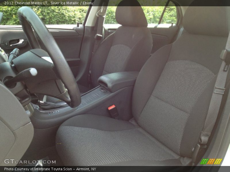 Silver Ice Metallic / Ebony 2012 Chevrolet Malibu LT