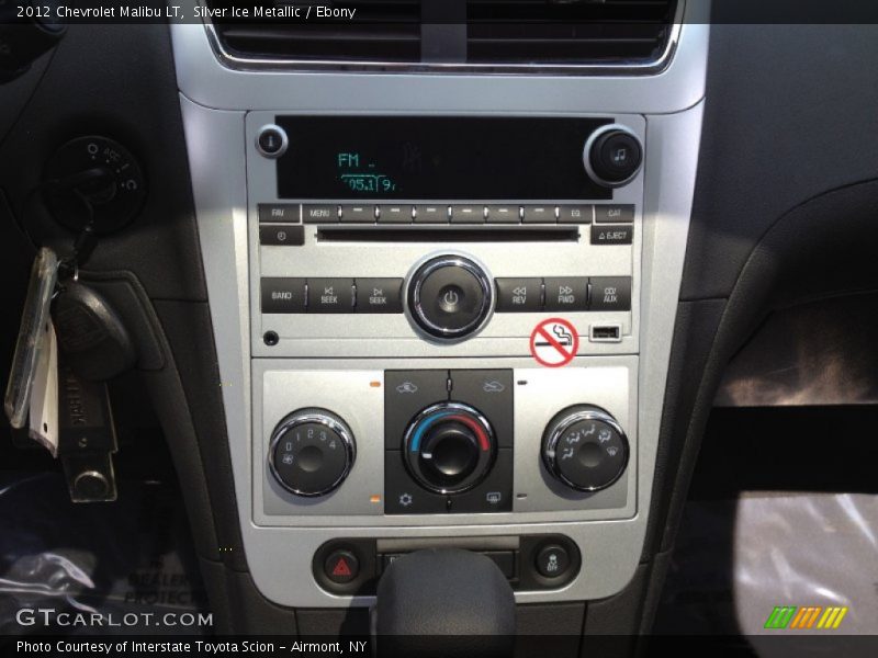 Silver Ice Metallic / Ebony 2012 Chevrolet Malibu LT