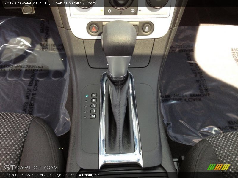 Silver Ice Metallic / Ebony 2012 Chevrolet Malibu LT