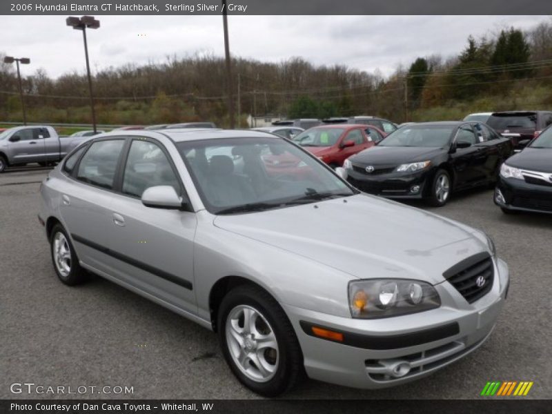 Sterling Silver / Gray 2006 Hyundai Elantra GT Hatchback