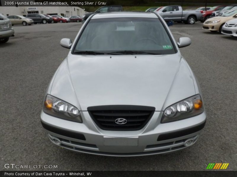 Sterling Silver / Gray 2006 Hyundai Elantra GT Hatchback