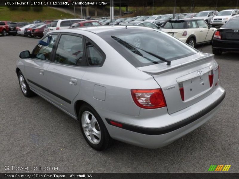 Sterling Silver / Gray 2006 Hyundai Elantra GT Hatchback