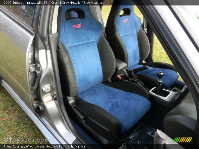 Front Seat of 2007 Impreza WRX STi
