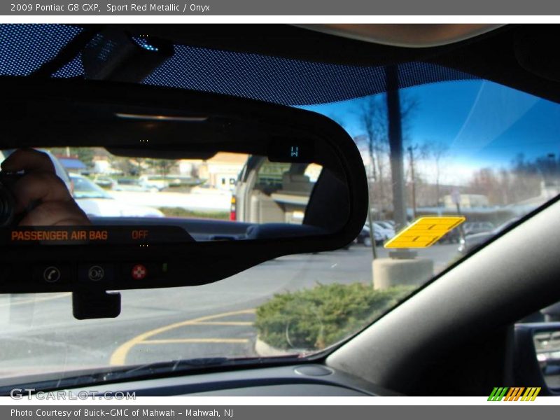Sport Red Metallic / Onyx 2009 Pontiac G8 GXP