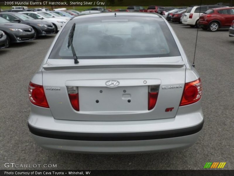 Sterling Silver / Gray 2006 Hyundai Elantra GT Hatchback