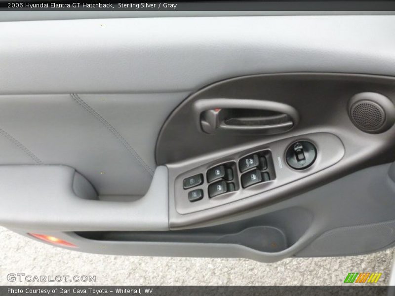 Sterling Silver / Gray 2006 Hyundai Elantra GT Hatchback